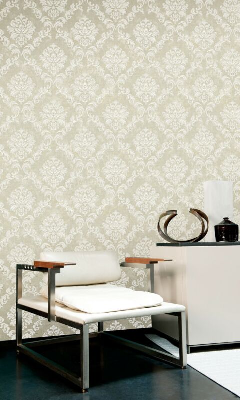 nonwoven Wallpaper damask rolls classic wallpaper for living room 