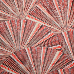 Red deep embossing pvc wallcovering 